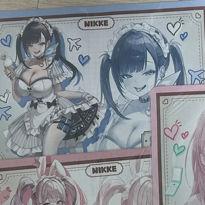 [BUNJANG] Victory Goddess: NIKKE Ichiban Kuji Prize F Table Mat Sora / 승리의 여신 니케 제일복권 이치방쿠지 f상 테이블 매트 장패드 소라
