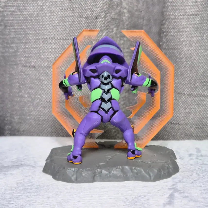 [BUNJANG] Evangelion Re-Ment Desktop Eva Unit-01 (Opened Display) / 에반게리온 리멘트 데스크탑 에바 초호기 개봉전시품