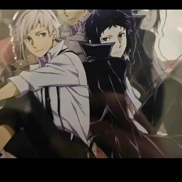 [BUNJANG] Bungo Stray Dogs Akutagawa &amp; Nakajima Atsushi Acrylic Stand / 문스독 문호스트레이독스 아쿠타가와 나카지마 아츠시 신쌍흑 아크릴 굿즈
