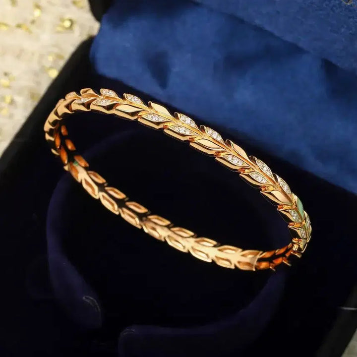 [BUNJANG] Tiffany &amp; Co. Victoria Rose Gold Diamond Hinged Bracelet / 티파니 Victoria 로즈골드 다이아 팔찌