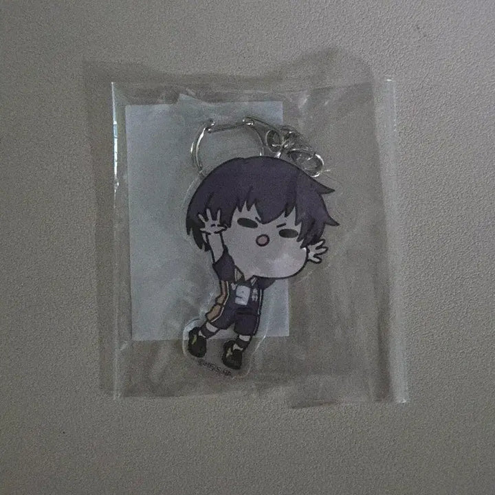 [BUNJANG] Haikyuu!! Kageyama Acrylic Keyring / 하이큐 비사이드 카게야마 아크릴 키링