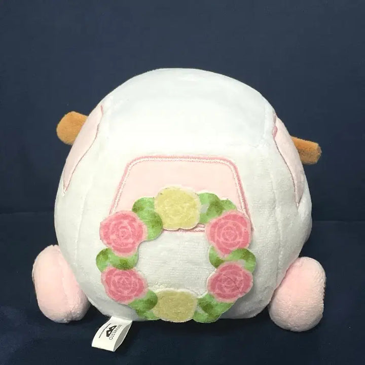 [BUNJANG] Morioka Wedding Plush Doll with Flower Crown / 뿌이뿌이 모루카 웨딩 모루카 누이 인형 화관 꽃