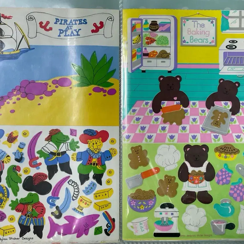 [BUNJANG] Sandy Lion Maxi Sticker Bundle Set / 일괄) 샌디라이온 맥시 스티커