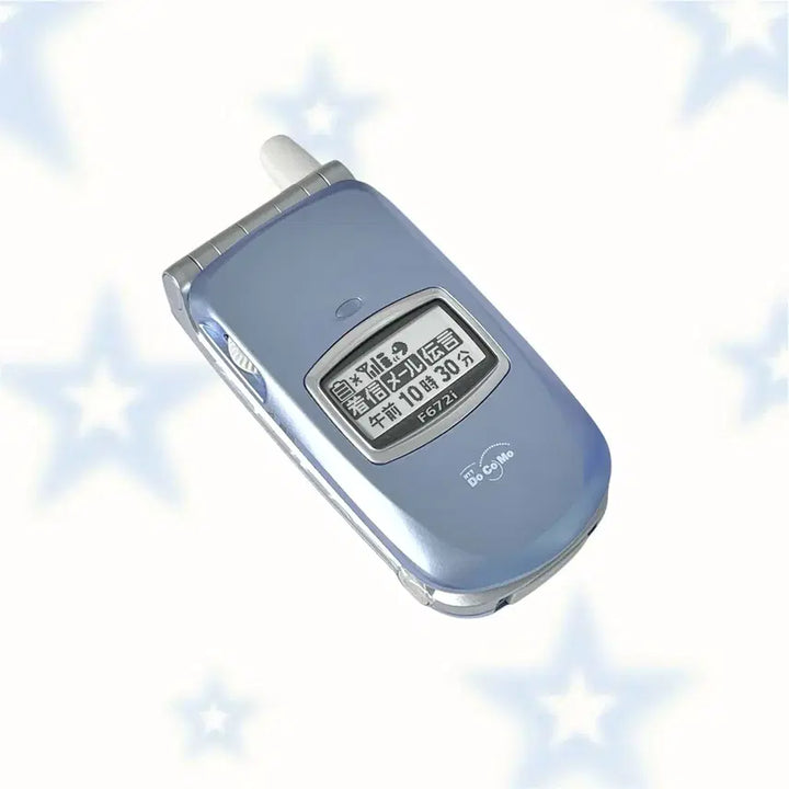 [BUNJANG] Docomo Blue Sola Mockup Phone Japanese Folder Phone Y2K / 고전 도코모 목업폰 모형폰 폴더폰 일본 핸드폰 휴대폰 y2k docomo