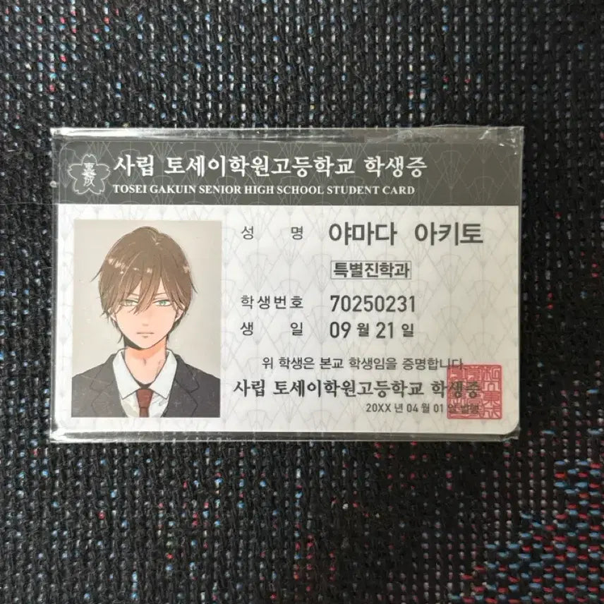 [BUNJANG] Yamada Akito Student ID Card / 야마다아키토 학생증 야마다군