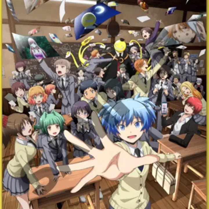 [BUNJANG] Assassination Classroom Set of 2 A3 Posters / <암살교실> 2종 일괄
