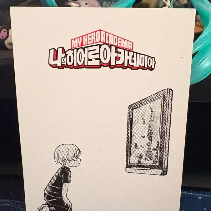 [BUNJANG] My Hero Academia Todoroki Shoto Illustration Card Postcard Limited Edition / 나의 히어로 아카데미아 토도로키 쇼토 일러스트 카드 엽서 특전 초판