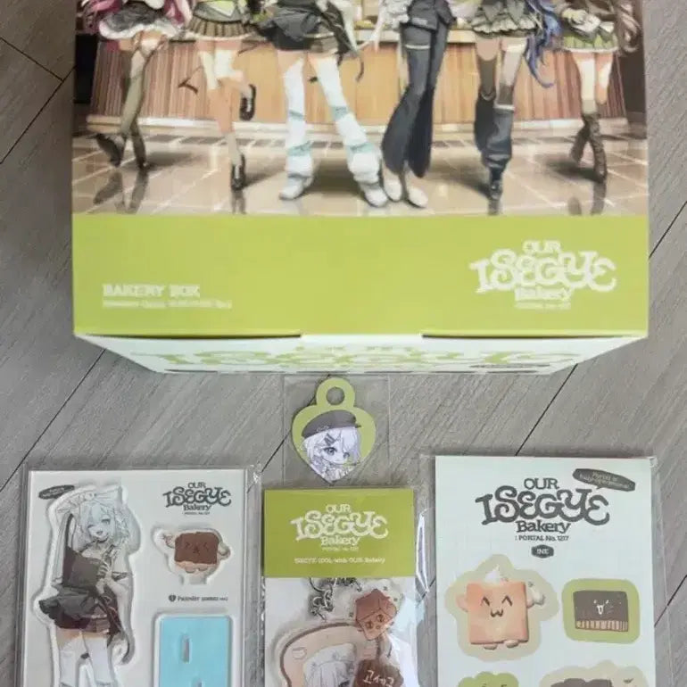 [BUNJANG] High1 Bakery Our Bakery Acrylic Stand + Keyring - Gosegu / 이세돌 아우어베이커리 아크릴 스탠드+키링-고세구