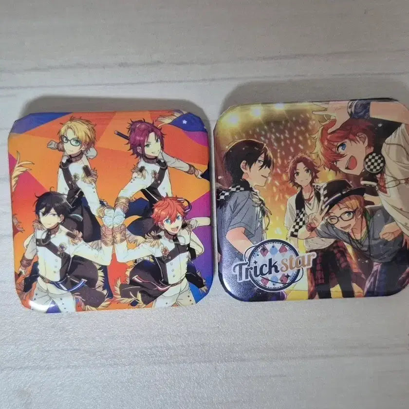 [BUNJANG] Ensemble Stars! Trickstar Badge Bundle Set (Mao, Hokuto, Makoto, Subaru) / 앙스타 트릭스타 뱃지 일괄 양도 (마오, 호쿠토, 마코토, 스바루)