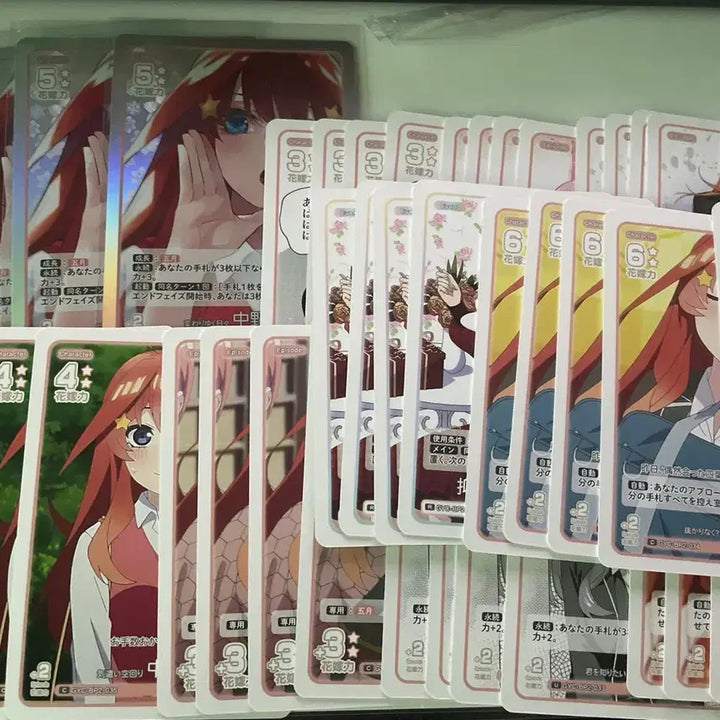 [BUNJANG] The Quintessential Quintuplets Part 2 Nakano Itsuki Card Bundle Set / 5등분의신부 2탄 이츠키 카드 일괄판매