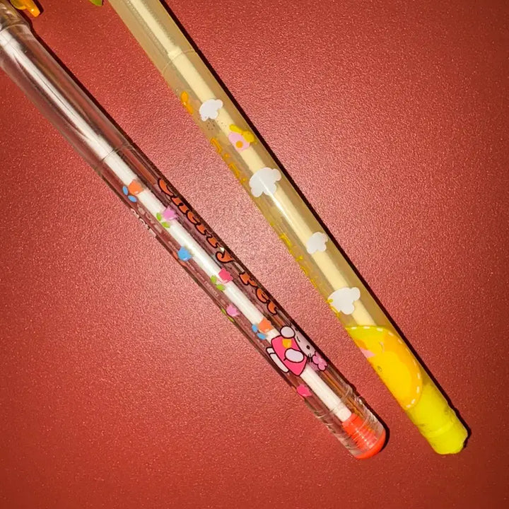 [BUNJANG] Young Art Cherrypet Pipi Ballpoint Pen Set / 고전문구 영아트 체리펫 피피 볼펜 세트