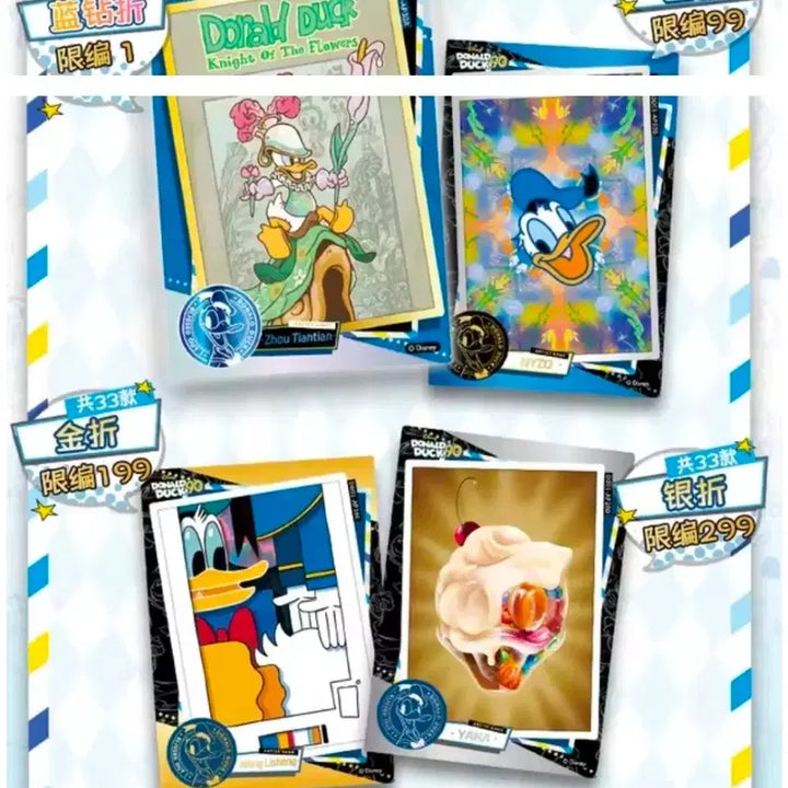 [BUNJANG] Genuine Disney Donald Duck 90th Anniversary Card / 정품 디즈니 도날드덕 90주년 기념 카드