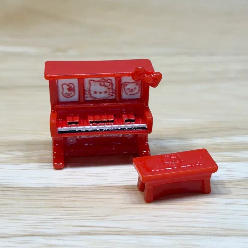 [BUNJANG] Miniature Kitty Piano with Chair Set / 미니어쳐 키티 피아노