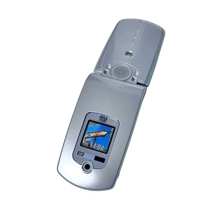 [BUNJANG] Docomo Blue Silver Mock-up Flip Phone Y2K / 고전 목업폰 일본 모형폰 폴더폰 핸드폰 휴대폰 도코모 y2k
