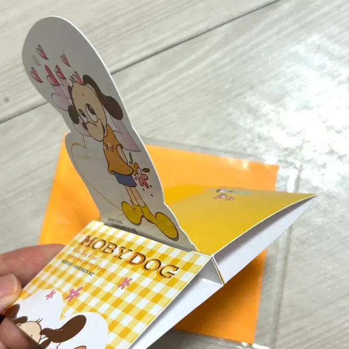 [BUNJANG] Vintage Mobidog 3D Card / 고전문구 모비독 입체 카드