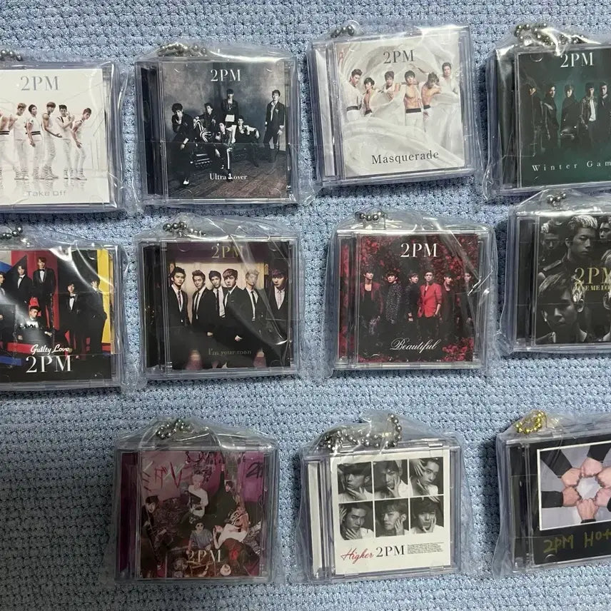 [BUNJANG] 2PM Junho Tokyo Dome Mini CD Gacha Set (11 types) / 2PM 이준호 도쿄돔  미니 CD 가챠 11종