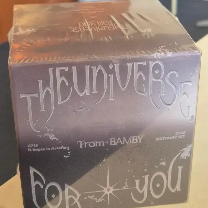 [BUNJANG] Bambi THEUNIVERSE FOR YOU Birthday Kit / 밤비 THEUNIVERSE FOR YOU 2026 생일 키트 운포가격