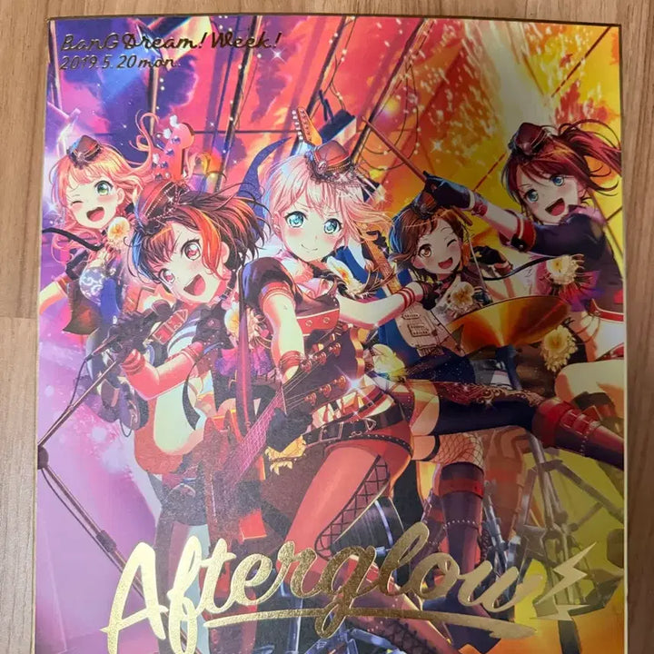 [BUNJANG] BanG Dream! Afterglow Shikishi Art Board / 뱅드림 위크 애프터글로우 색지