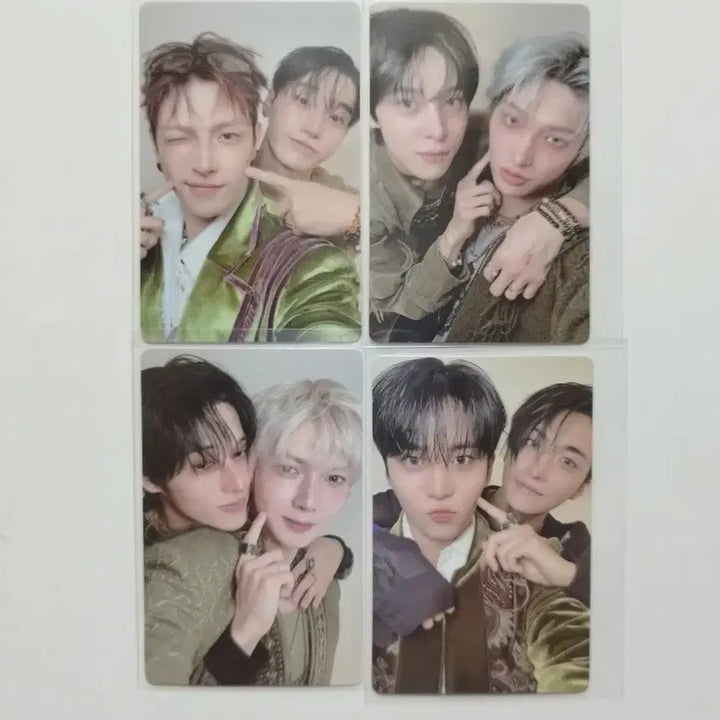 [BUNJANG] ATEEZ KQ Shop Golden Hour: Part.5 BAD Toktoq Kokkok Unit Set Photocard / 에이티즈 KQ샵 톡큐 콕콕 유닛 4장