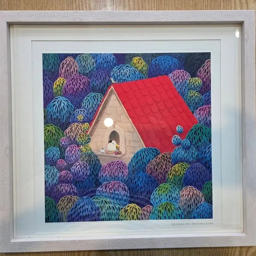 [BUNJANG] Jinyoung Artist Limited Edition Prints (Set of 2) with Frames / 진영  작가  판화 2점 새작품 새액자