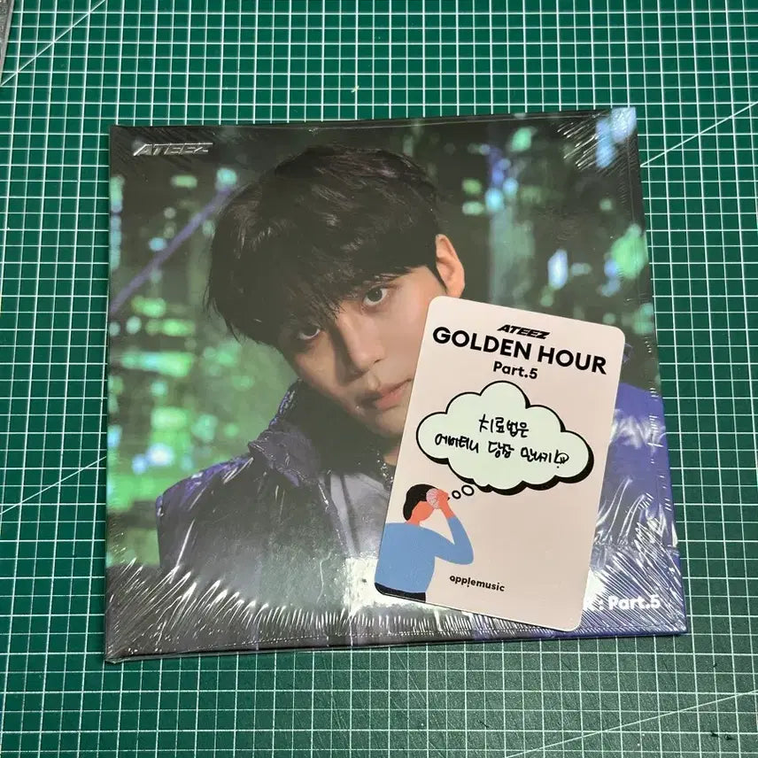 [BUNJANG] Ateez Jongho Digipack Apple Music Special Edition Photocard / 에이티즈 ateez 디지팩 애플뮤직 상사병 종호