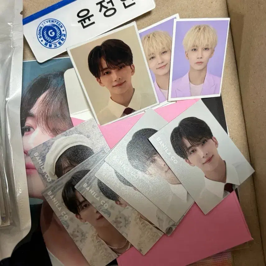 [BUNJANG] Seventeen Jeonghan ID Photo Goods Bundle Set / 윤정한 증사 굿즈