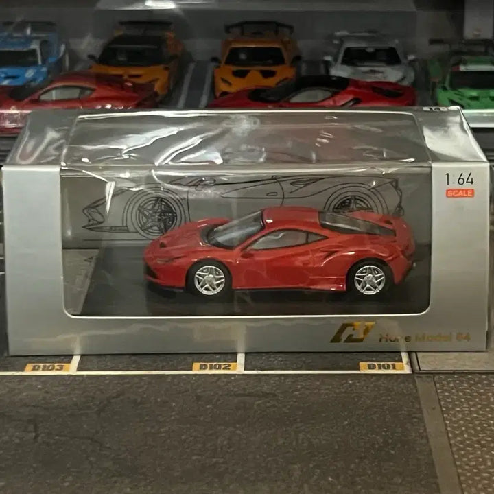 [BUNJANG] BBR 1:64 Ferrari F8 Tributo Minicar / 1:64 페라리 f8 미니지티 bbr