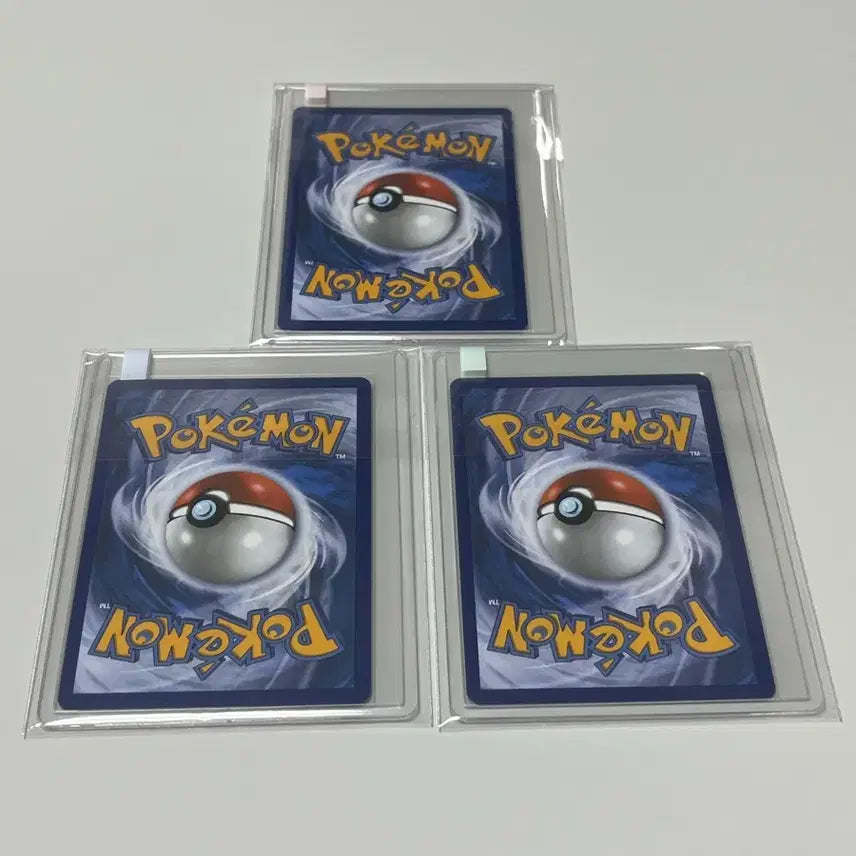 [BUNJANG] Pokémon TCG North American First Partner 1st Generation Promo Cards - Charmander, Squirtle, Bulbasaur Set / 포켓몬카드 북미판 퍼스트 파트너 1세대 파이리 꼬부기 이상해씨