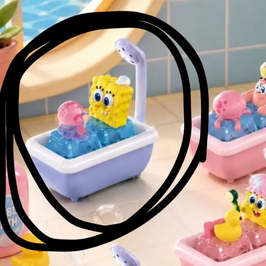 [BUNJANG] SpongeBob SquarePants Bikini Bottom Bubble Bath Keycap / 스폰지밥 키캡 네모바지 비키니시티 버블욕 키캡