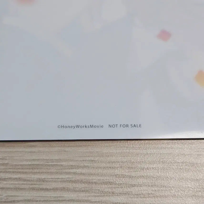 [BUNJANG] HoneyWorks Movie Limited Edition L-File / 허니웍스 영화 특전 L파일