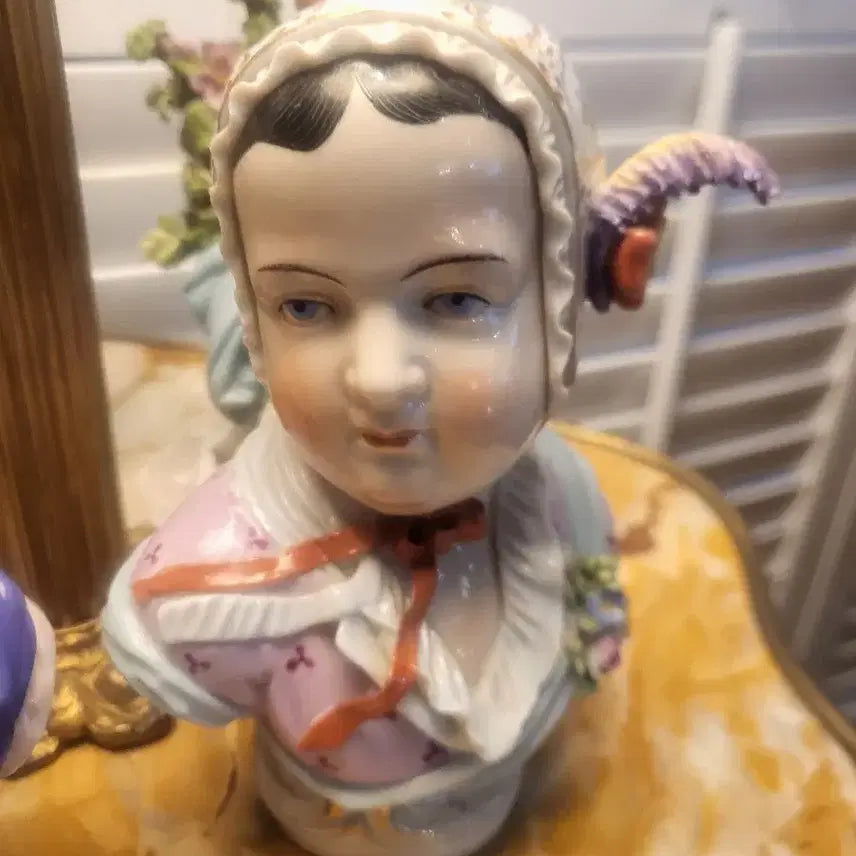 [BUNJANG] Dresden Bust Bourbon Figurine Set / 드레스덴 버스트 부르봉 피겨린세트