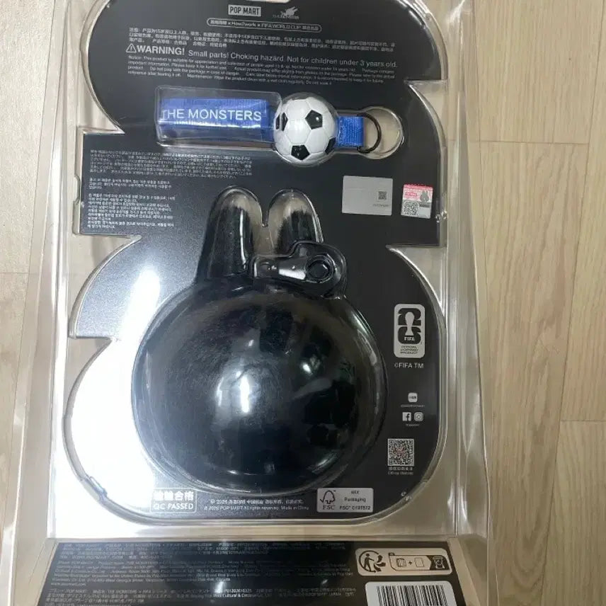 [BUNJANG] Labubu The Monsters x FIFA Series Plush Keychain / 라부부 더몬스터즈 THE MONSTERS x FIFA 시리즈 인형 키링