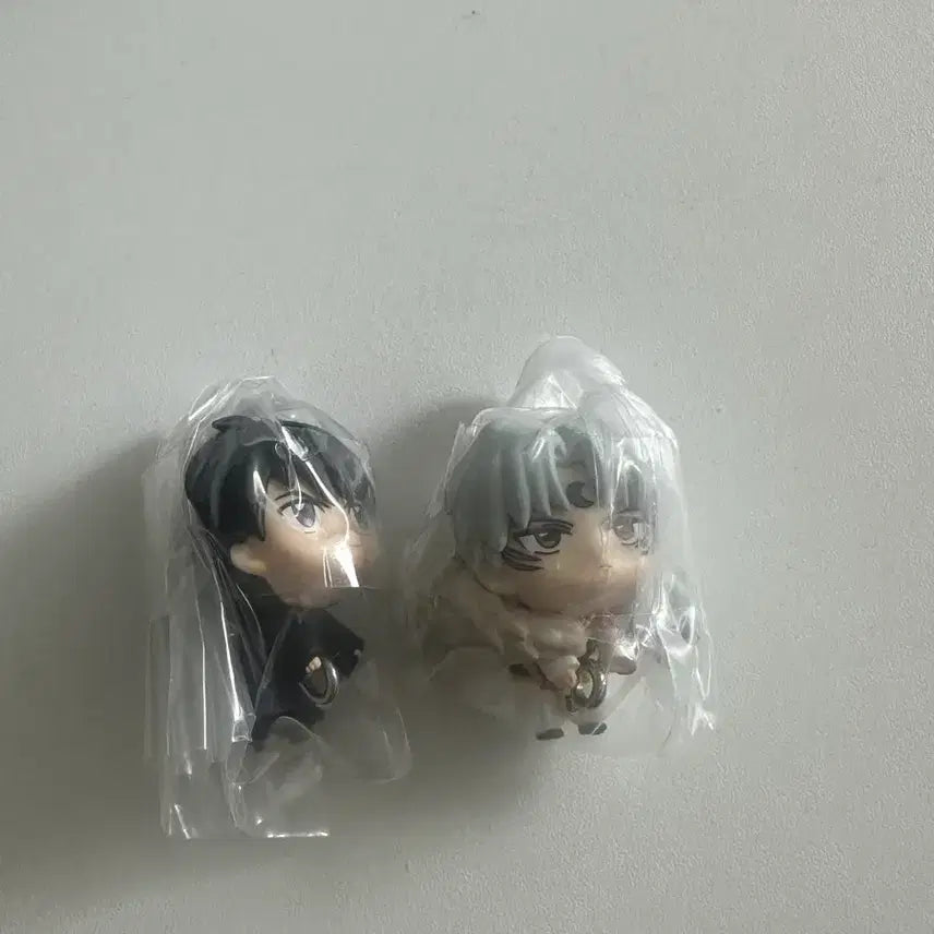 [BUNJANG] Inuyasha Connected Keyring Set (Sesshomaru, Miroku) - Sealed / 이누야샤 연결키링 미개봉 (셋쇼마루 미륵)