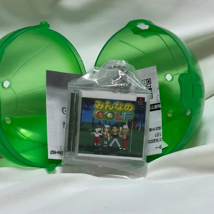 [BUNJANG] Bandai Miniature Gacha Capsule Toy Minano Golf Game Package PlayStation / 반다이 게임 패키지 플레이스테이션 미니어처 가챠 캡슐토이 미나노 골프