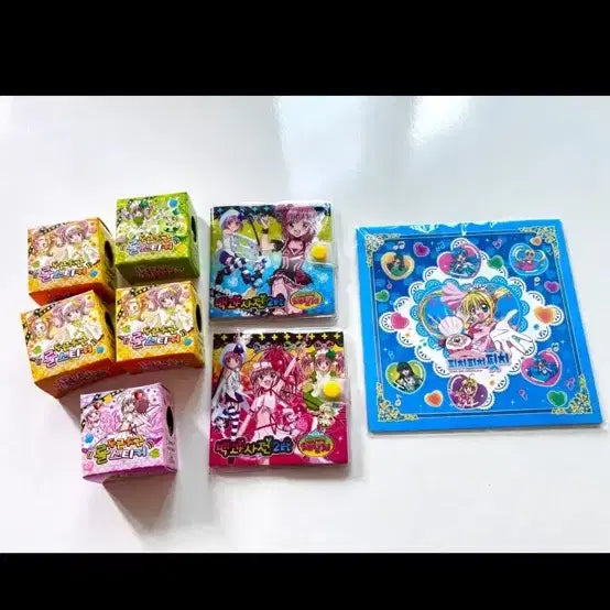 [BUNJANG] Vintage Stationery Bundle: Sugar Sugar Rune, Mermaid Melody, My Melody, Shugo Chara! / 고전 스티커 + 문구 일괄 캐캐체 슈가슈가룬 피치피치핏치 마이멜로디