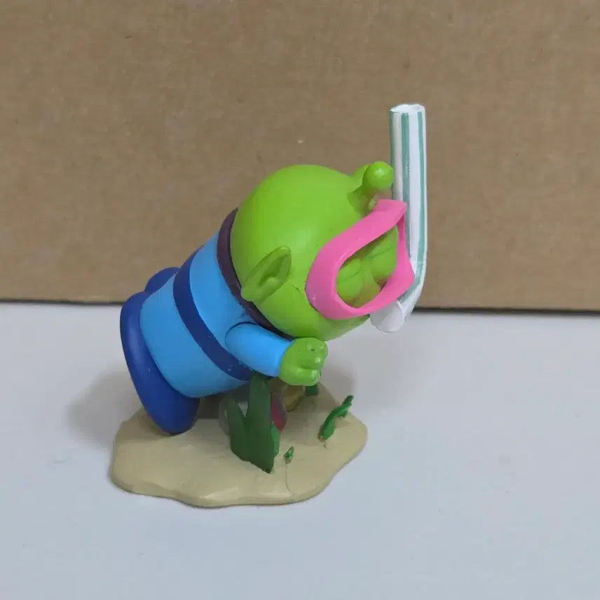 [BUNJANG] Toy Story Alien Diver Snorkeling Summer Swim Figure / 토이스토리 알린 잠수부 스노쿨링 여름 수영 피규어