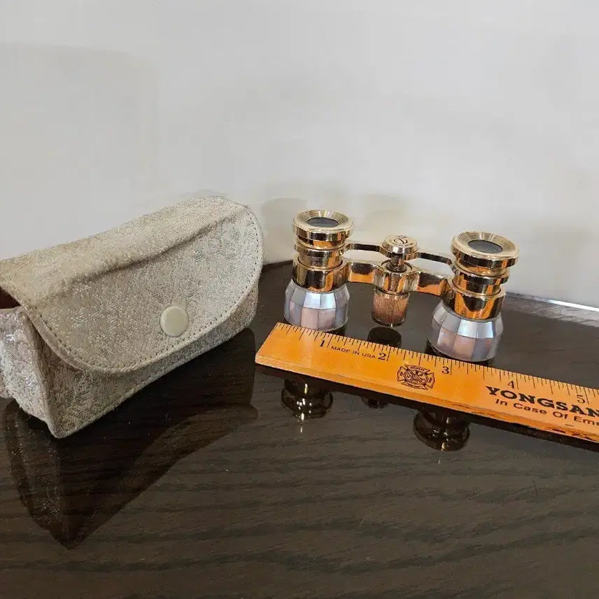 [BUNJANG] Vintage Opera Glasses with Portable Case / 빈티지 오페라글라스