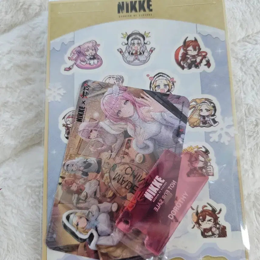 [BUNJANG] Goddess of Victory: Nikke Illustration Sticker Goods / 니케 니케 일러스트 스티커 굿즈