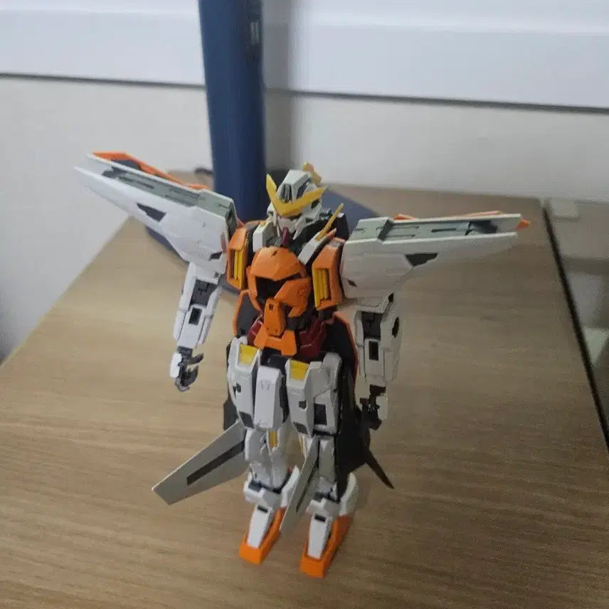 [BUNJANG] Master Grade (MG) Kyrios Gundam Model Kit (Assembled) / [MG] 큐리오스 건담 프라모델 조립품