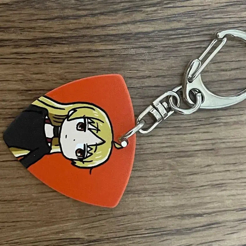 [BUNJANG] Bocchi the Rock! Nijika Ijichi Guitar Pick Keychain / 봇치더락 이치지 세이카 피크 키링