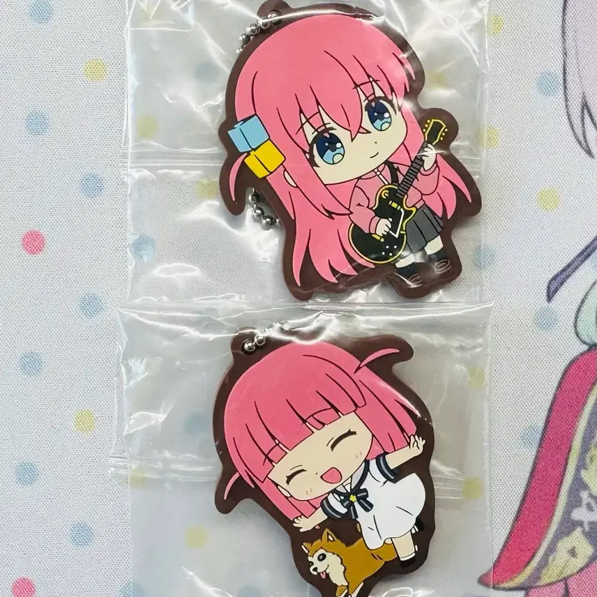 [BUNJANG] Bocchi the Rock! Hitori/Futari Rubber Strap Bundle Set / 봇치 더 록! 히토리/후타리 러버스트랩 일괄세트