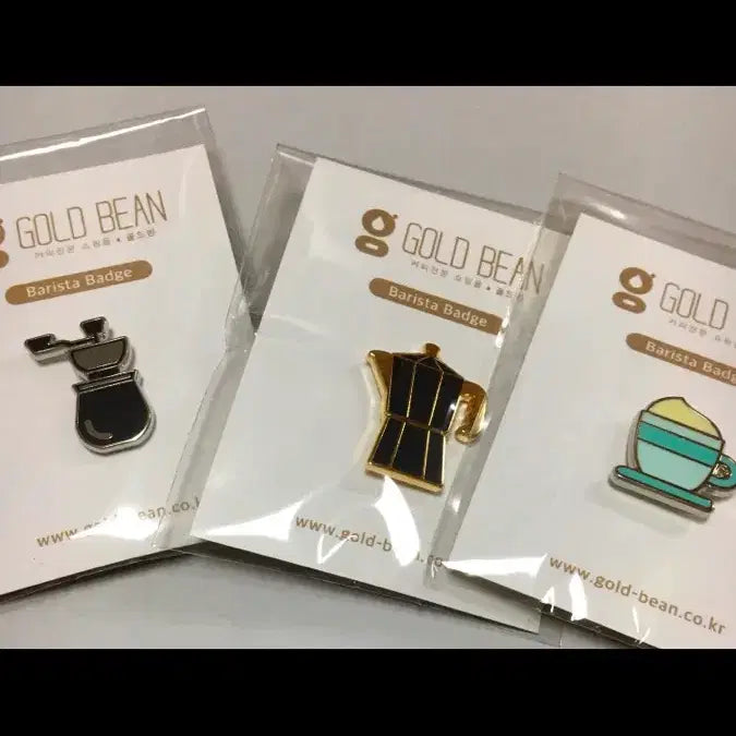 [BUNJANG] Coffee Enamel Pin Set / 커피뱃지 :)