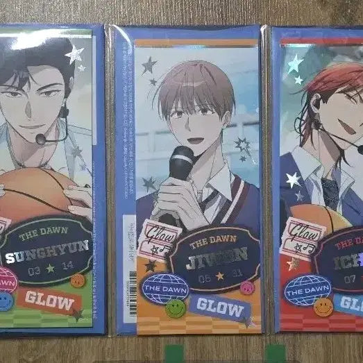 [BUNJANG] The New Six (TNSX) Pop-up Ticket Card Glow The Scene Kim Sung Hyun Lucky Draw Photocard Set / 망아살 팝업 티켓카드 글로우 더던 5종