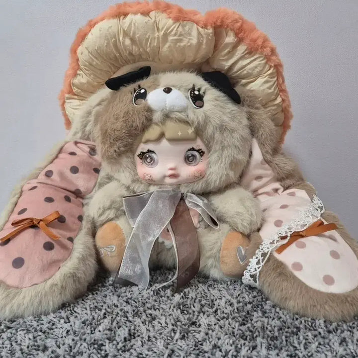 [BUNJANG] Nomi Mushroom Beige Figurine / 노미버섯 베이지