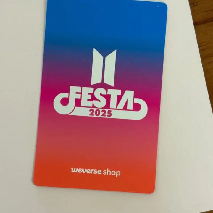 [BUNJANG] BTS Jimin 2025 Festa Photocard / 2025페스타 지민포카