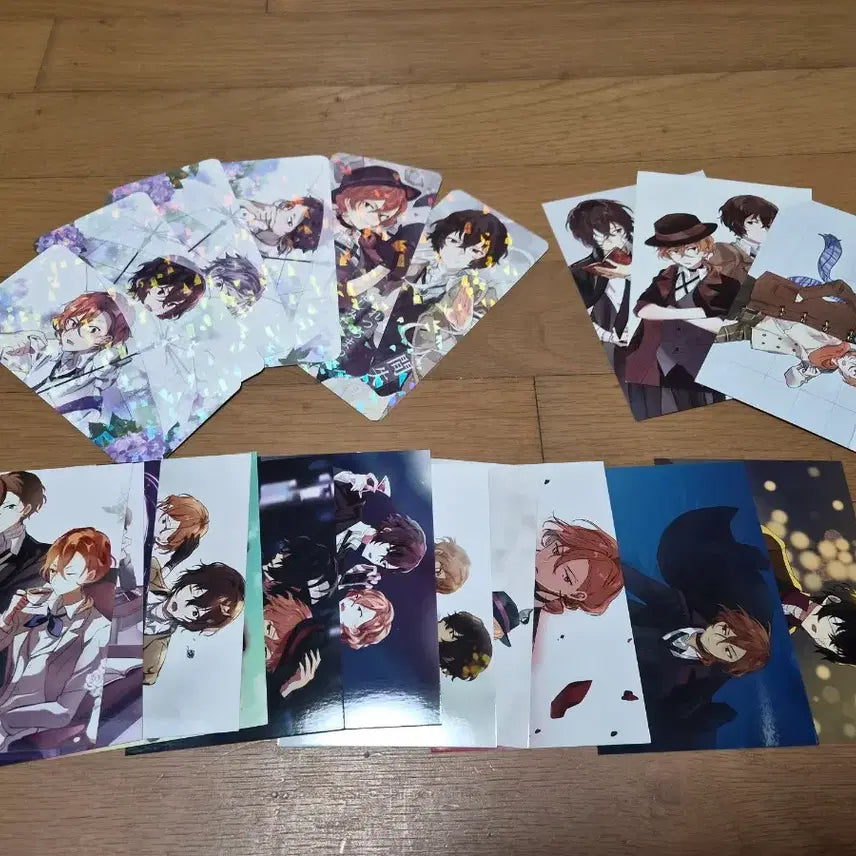 [BUNJANG] Bungo Stray Dogs Dazai &amp; Chuuya Postcard Bundle Set / 문스독 문호스트레이독스 다자이, 츄야 엽서(일괄)