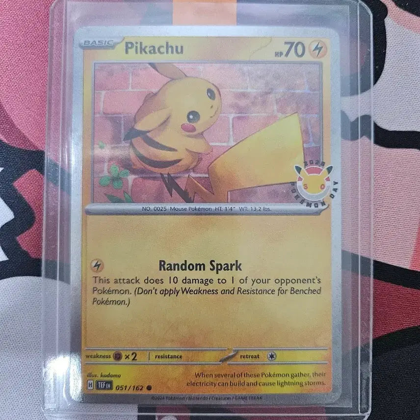 [BUNJANG] Pokémon TCG 30th Anniversary Pikachu English Edition / 포켓몬카드 30주년 피카츄