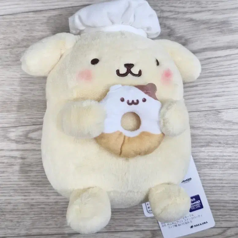 [BUNJANG] Sanrio Pompompurin 30th Anniversary Sweet Party Limited Edition Plush / 산리오 폼폼푸린 30주년 기념 애니버서리 스위트파티 팝업 한정 인형