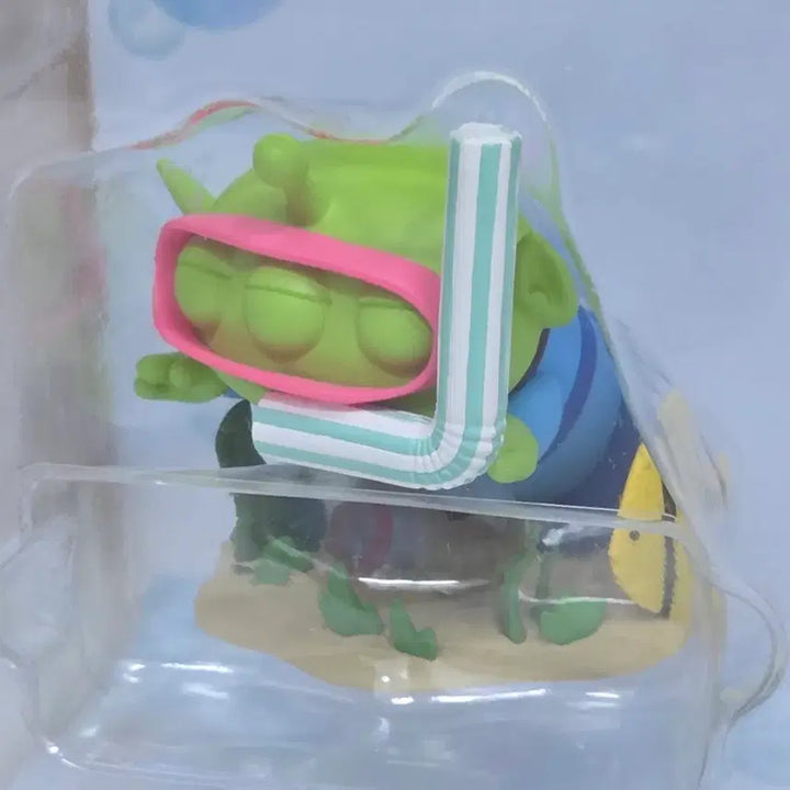 [BUNJANG] Toy Story Alien Diver Snorkeling Figure / 토이스토리 알린 잠수부 스노쿨링 여름 수영 피규어