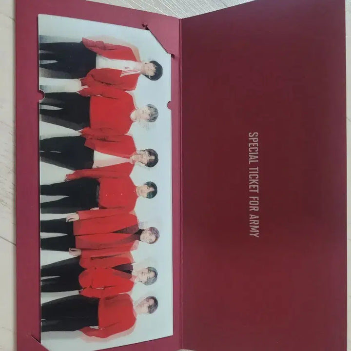 [BUNJANG] BTS Map of the Soul ON Lenticular Ticket / BTS Map of the soul ON 렌티큘러 티켓